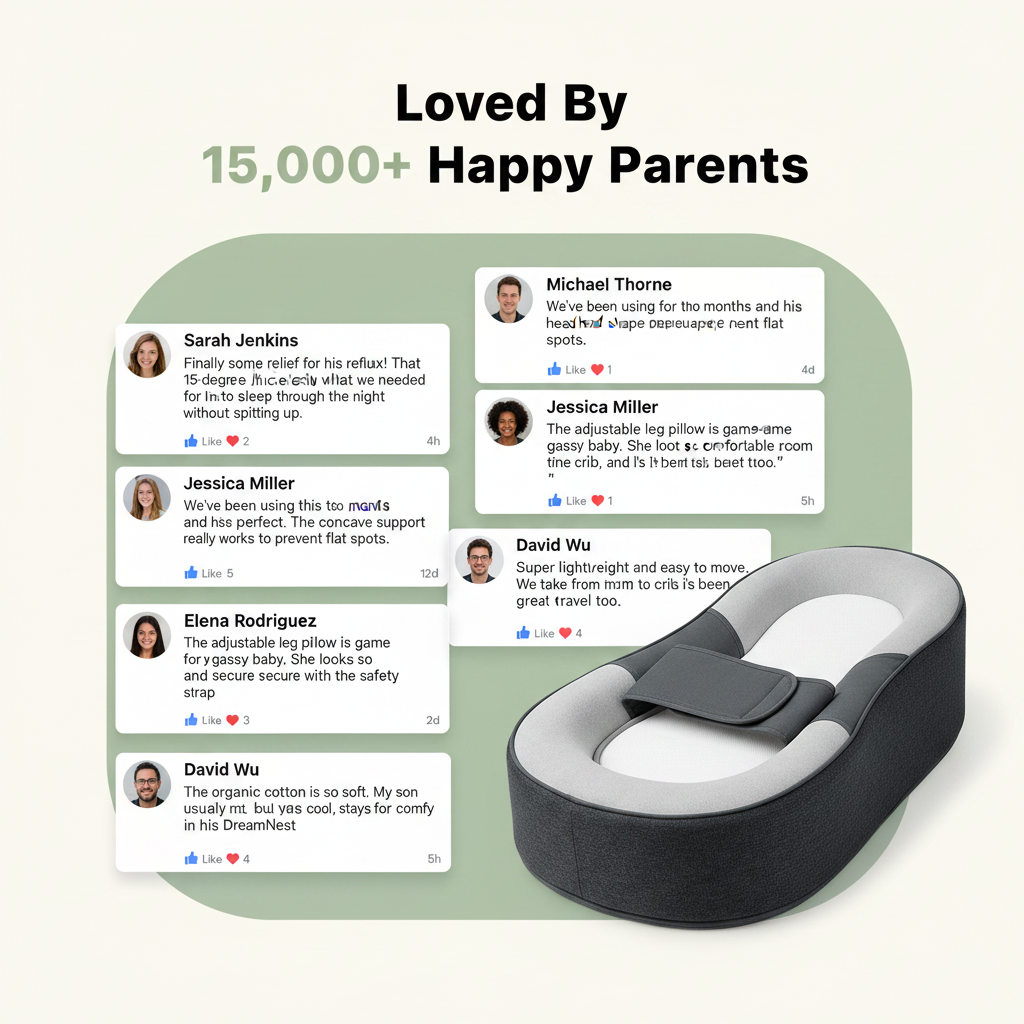 DreamNest™ - The Ultimate Baby Bed